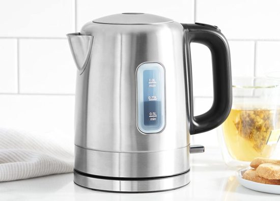 Electric kettle of cleaning