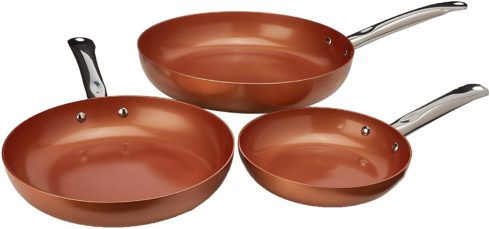 Copper CHef Red Copper Pans