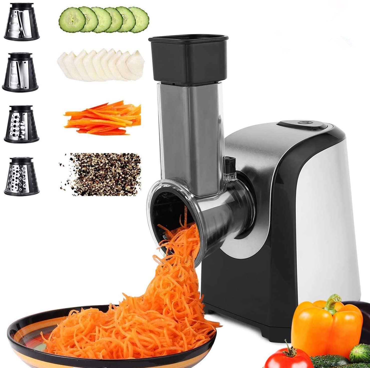 10 Best Electric Cheese Graters Of 2024 SerieReview