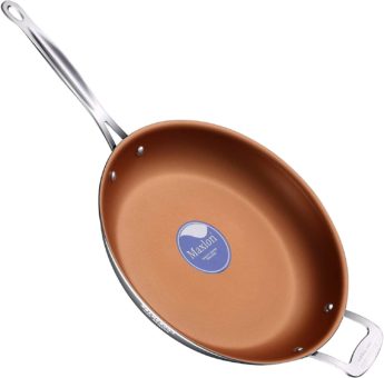 AMERICOOK Red Copper Pans