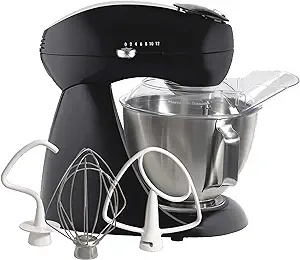 Hamilton Beach All-Metal 12-Speed Electric Stand Mixer