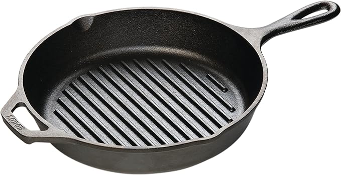 Lodge L8GP3 Cast Iron Grill Pan