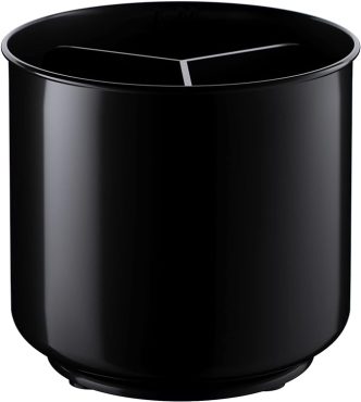 Extra Large and Sturdy Rotating Black Utensil Holder