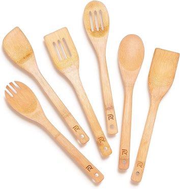Riveira Bamboo Wooden Spoons
