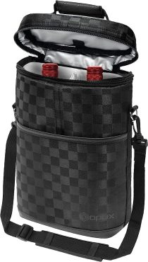opux 2 Bottle Wine Carrier Tote
