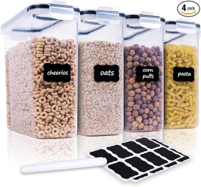 FOOYOO Cereal Containers Storage Set