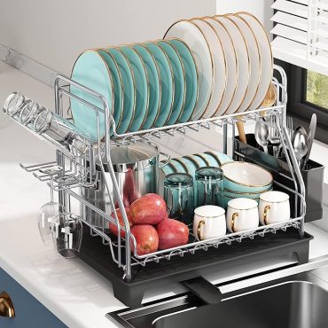 romision Large Dish Drying Rack for Kitchen Counter